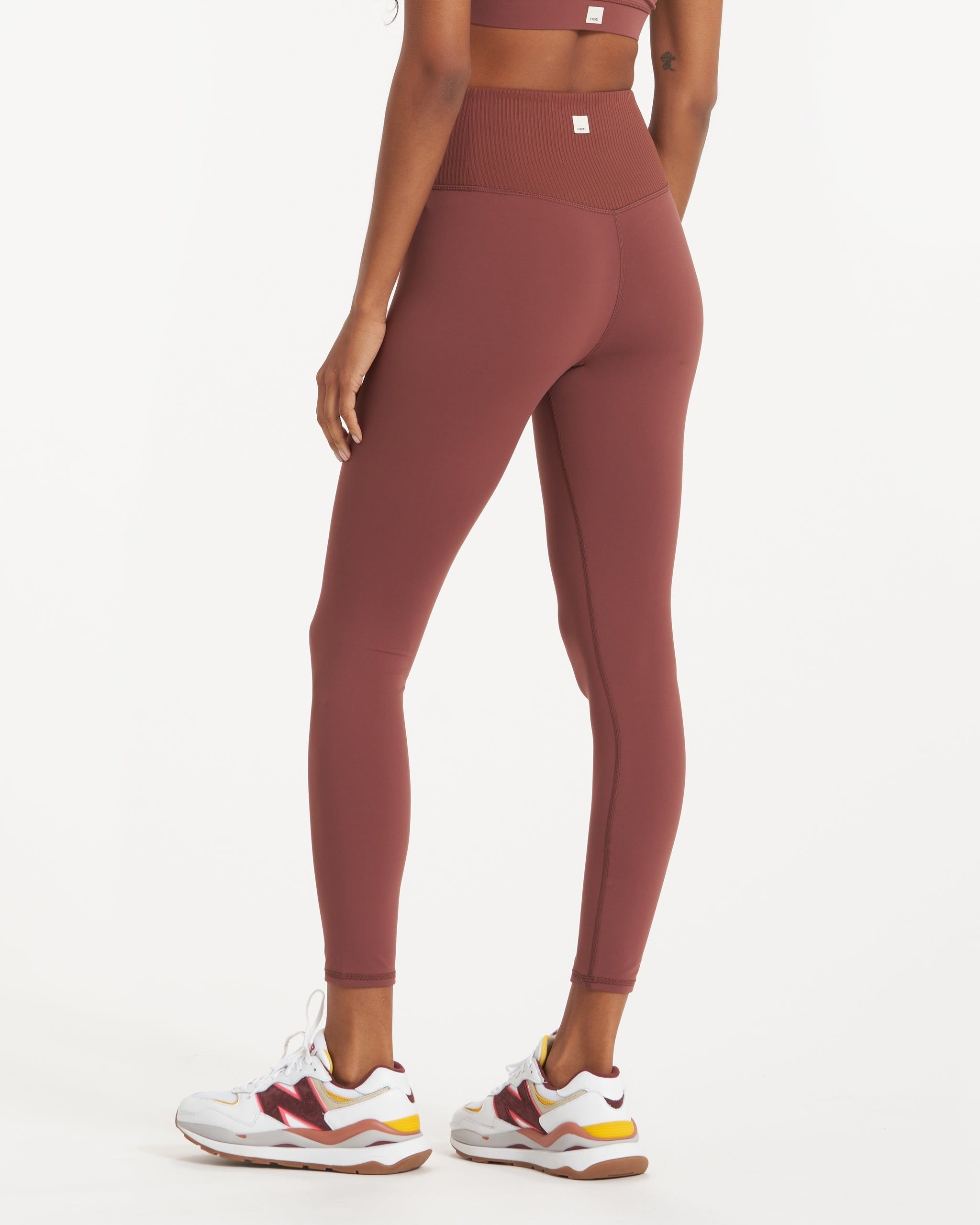 Rib Studio Legging | Cedar sold by Vuori product image thumbnail 3