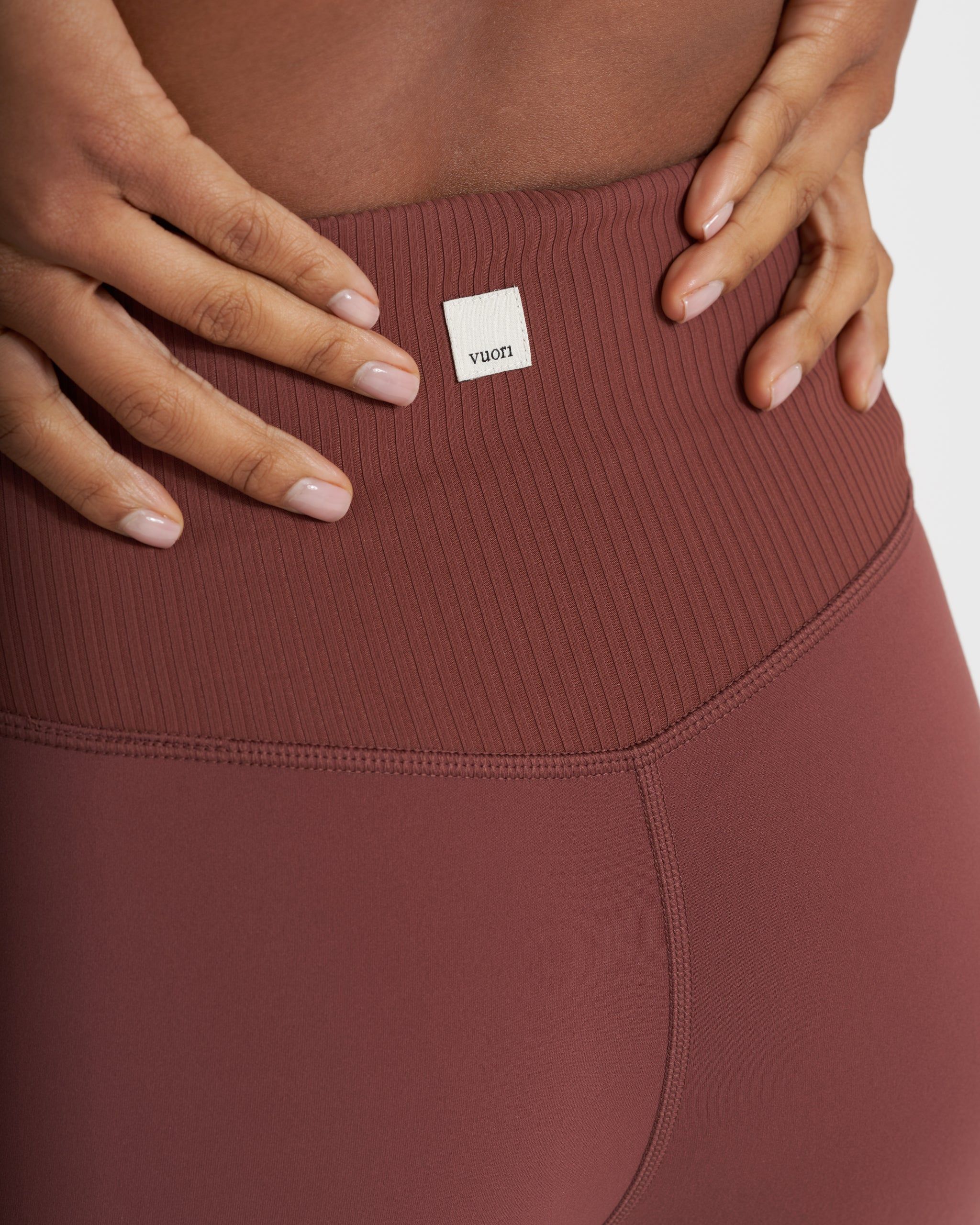 Rib Studio Legging | Cedar sold by Vuori product image thumbnail 6