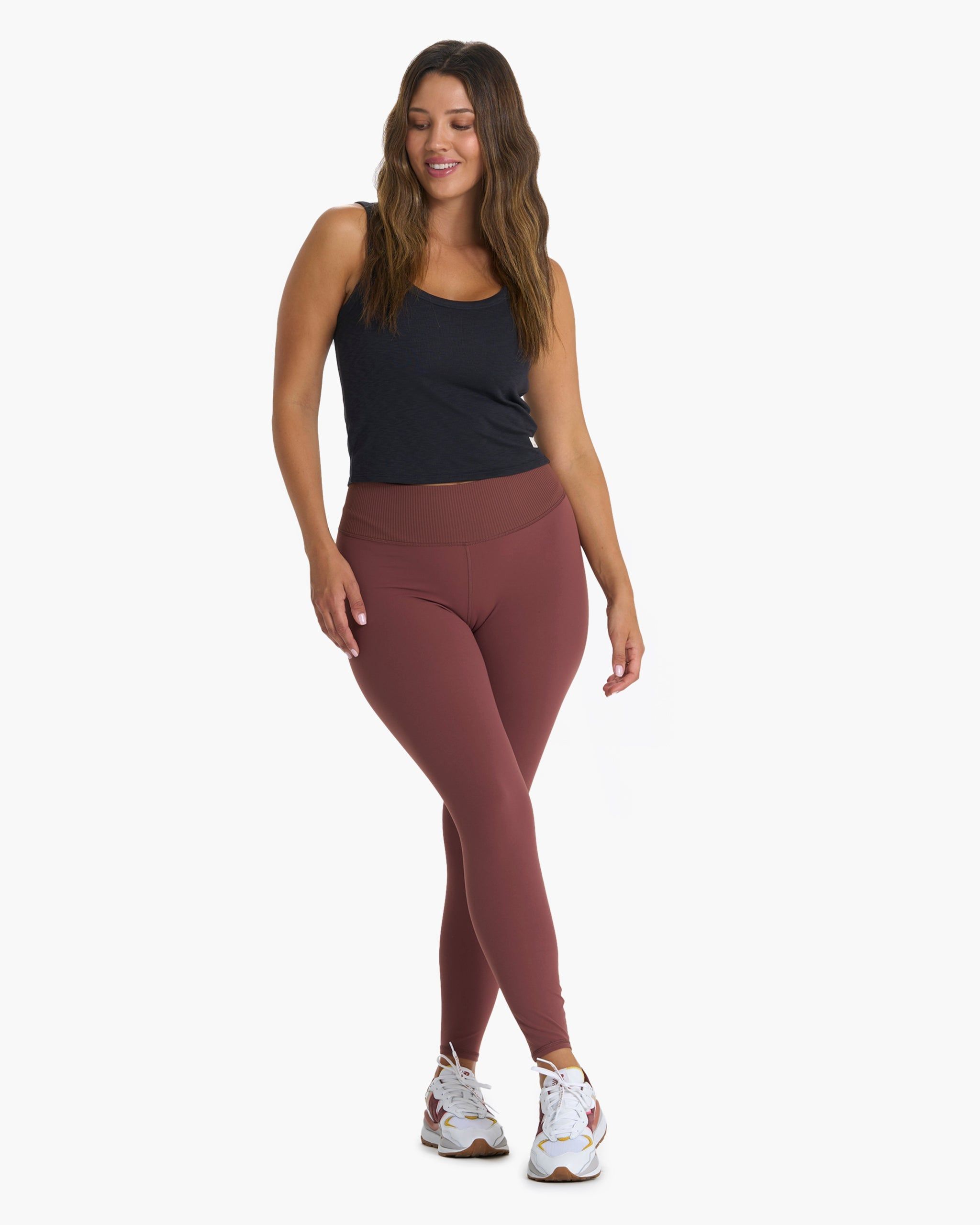 Rib Studio Legging | Cedar sold by Vuori product image thumbnail 10