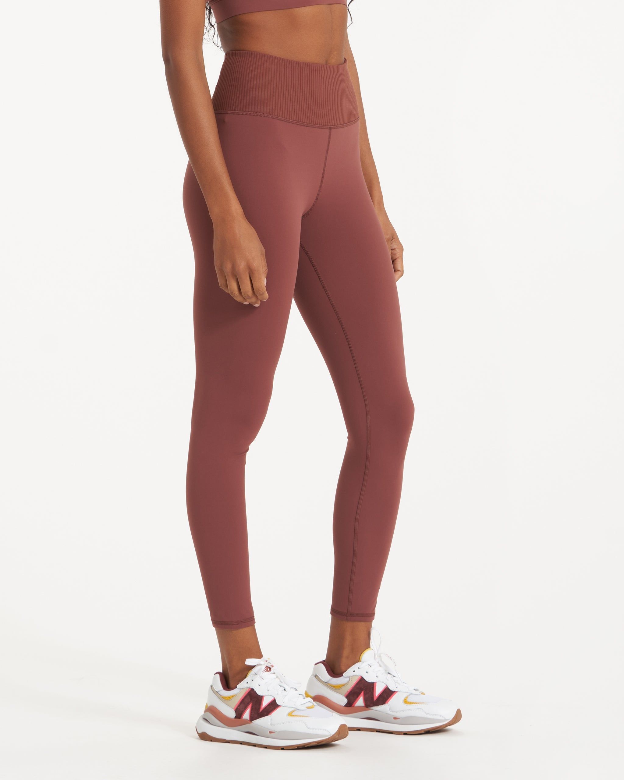 Rib Studio Legging | Cedar sold by Vuori product image thumbnail 2