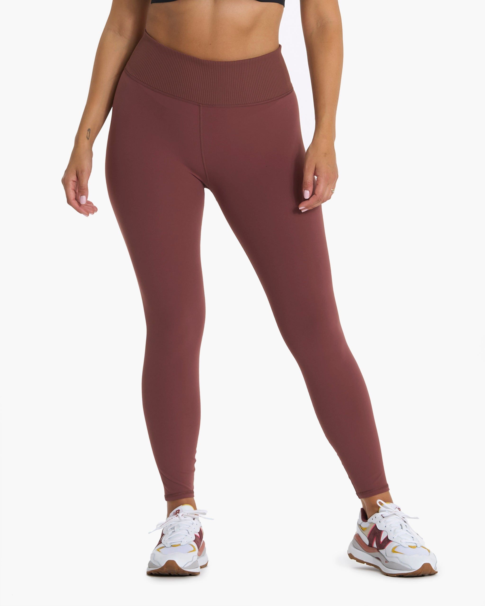 Rib Studio Legging | Cedar sold by Vuori product image thumbnail 7