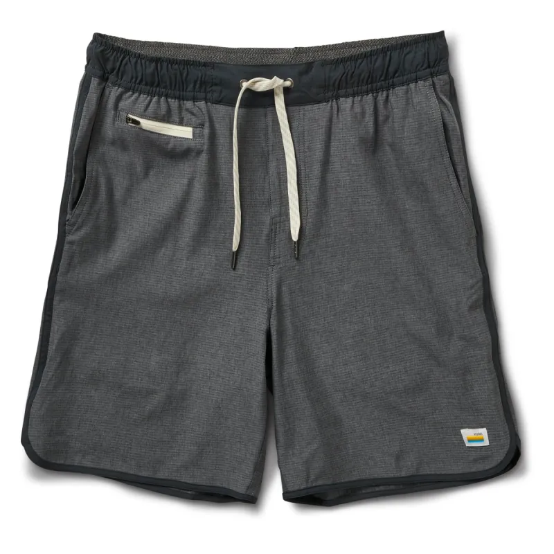 Banks Short | Engineered Charcoal Stripe sold by Vuori