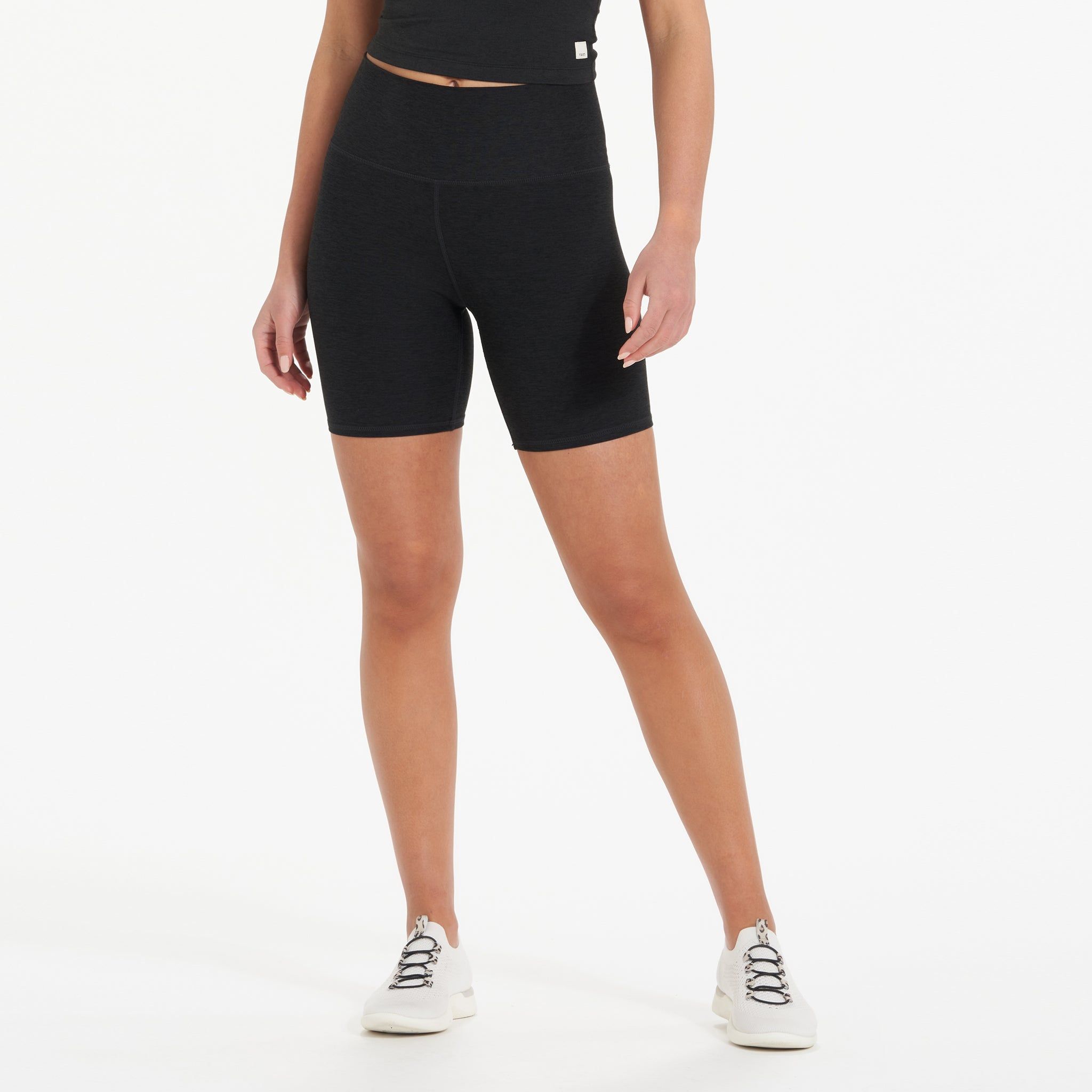 Clean Elevation Shorty | Black Heather sold by Vuori