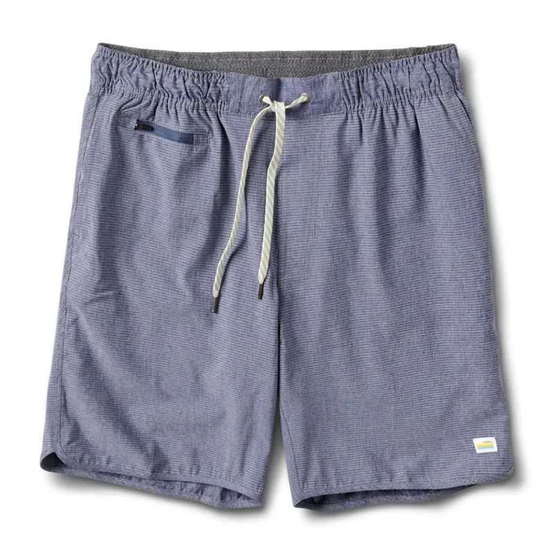 Banks Short | Navy Engineered Stripe sold by Vuori