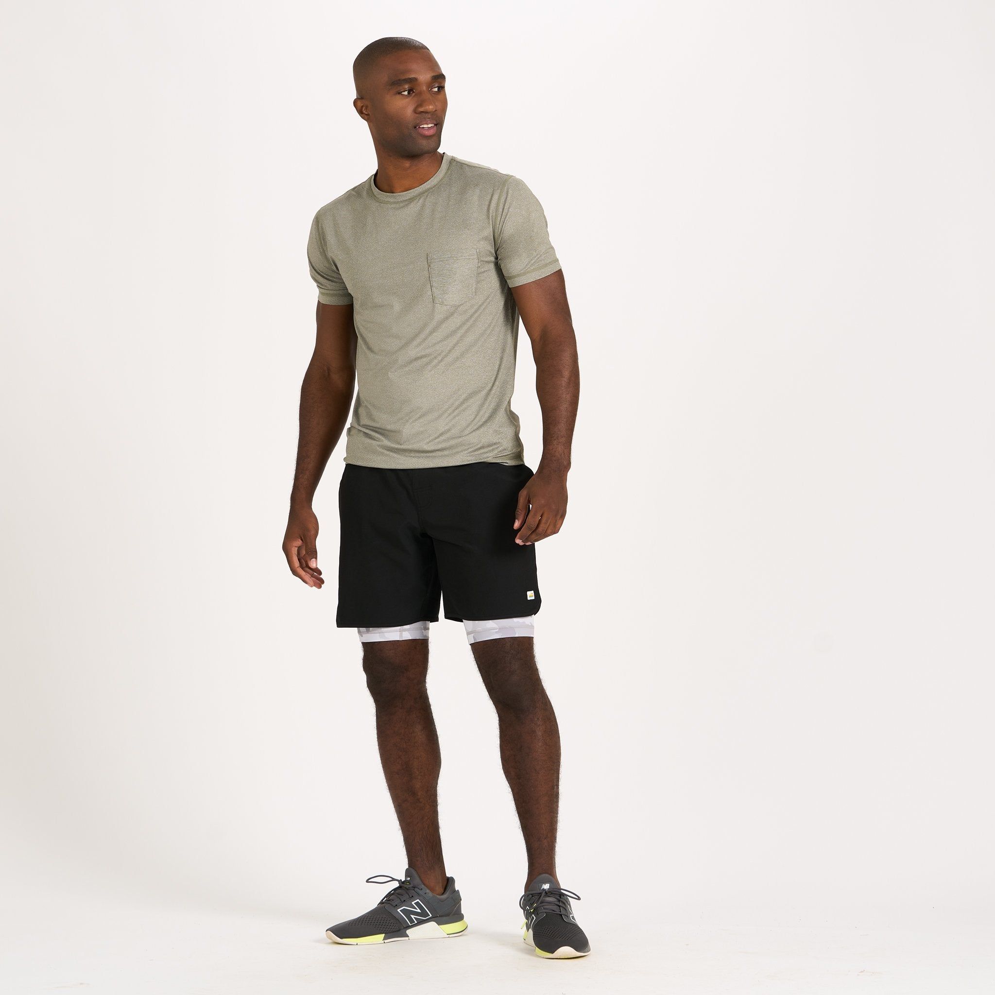 Limitless Compression Short | Platinum Camo sold by Vuori product image thumbnail 4