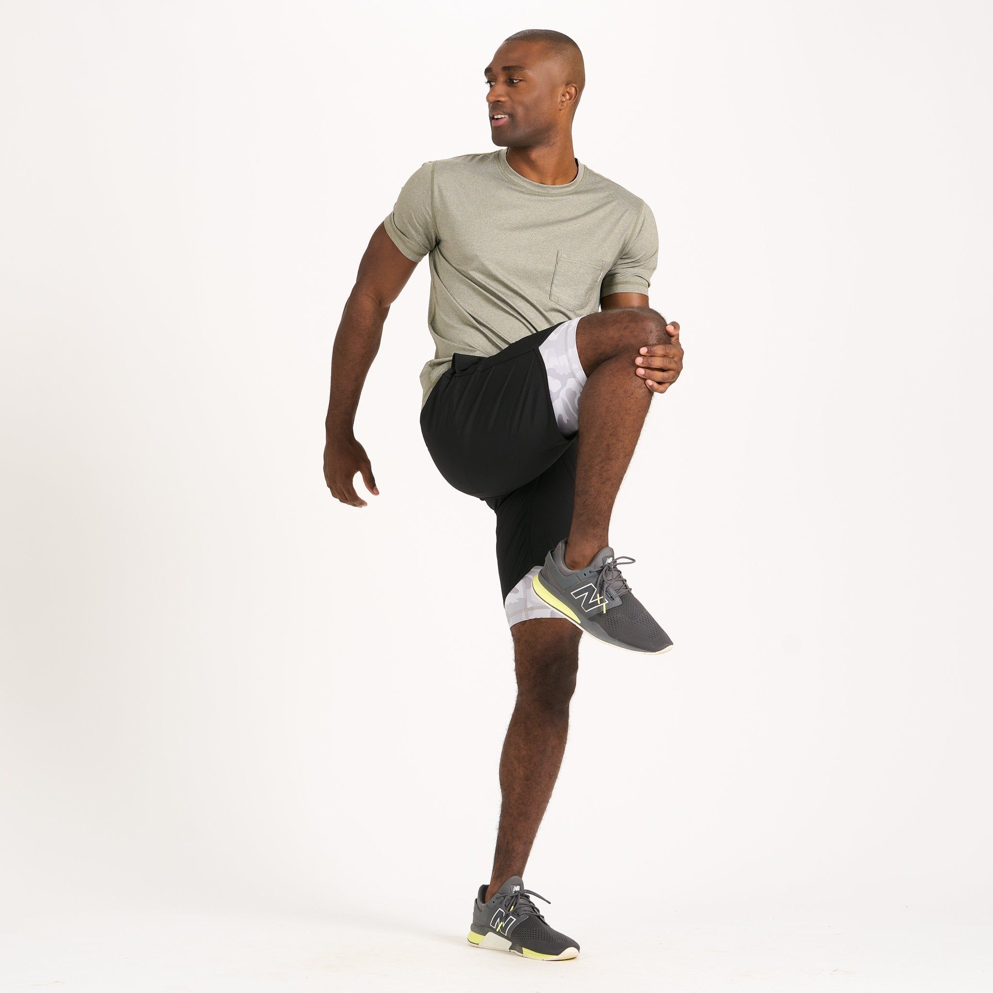 Limitless Compression Short | Platinum Camo sold by Vuori product image thumbnail 5