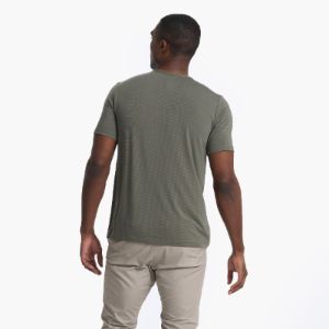 Linear Tech Tee | Oregano sold by Vuori