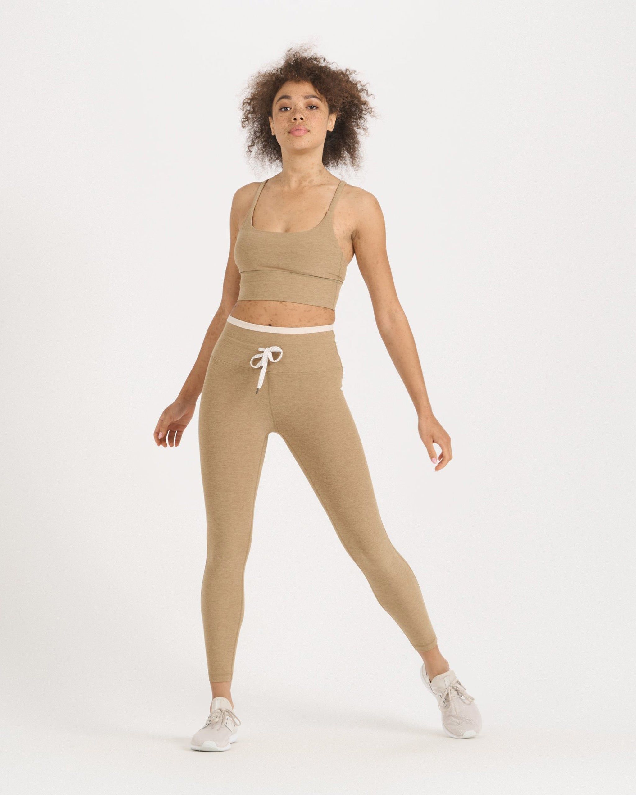 Vibe Elevation Legging | Wheat Heather sold by Vuori product image thumbnail 5