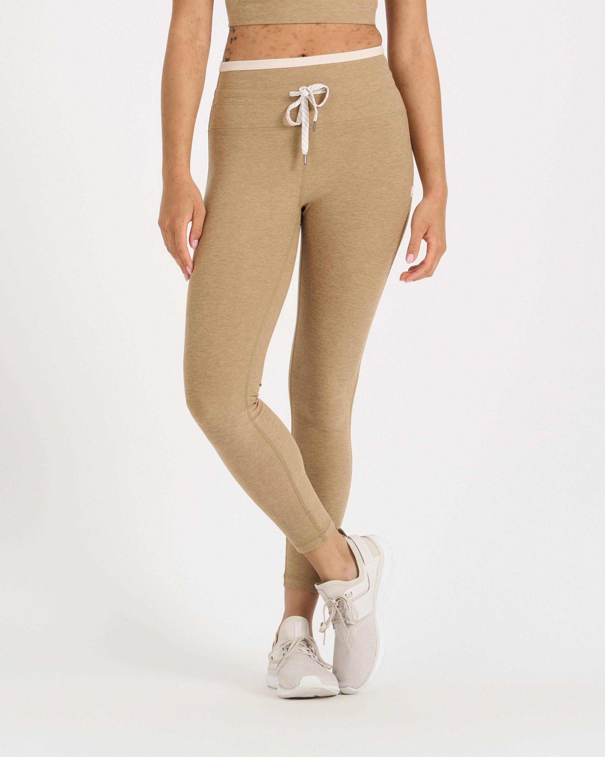 Vibe Elevation Legging | Wheat Heather sold by Vuori