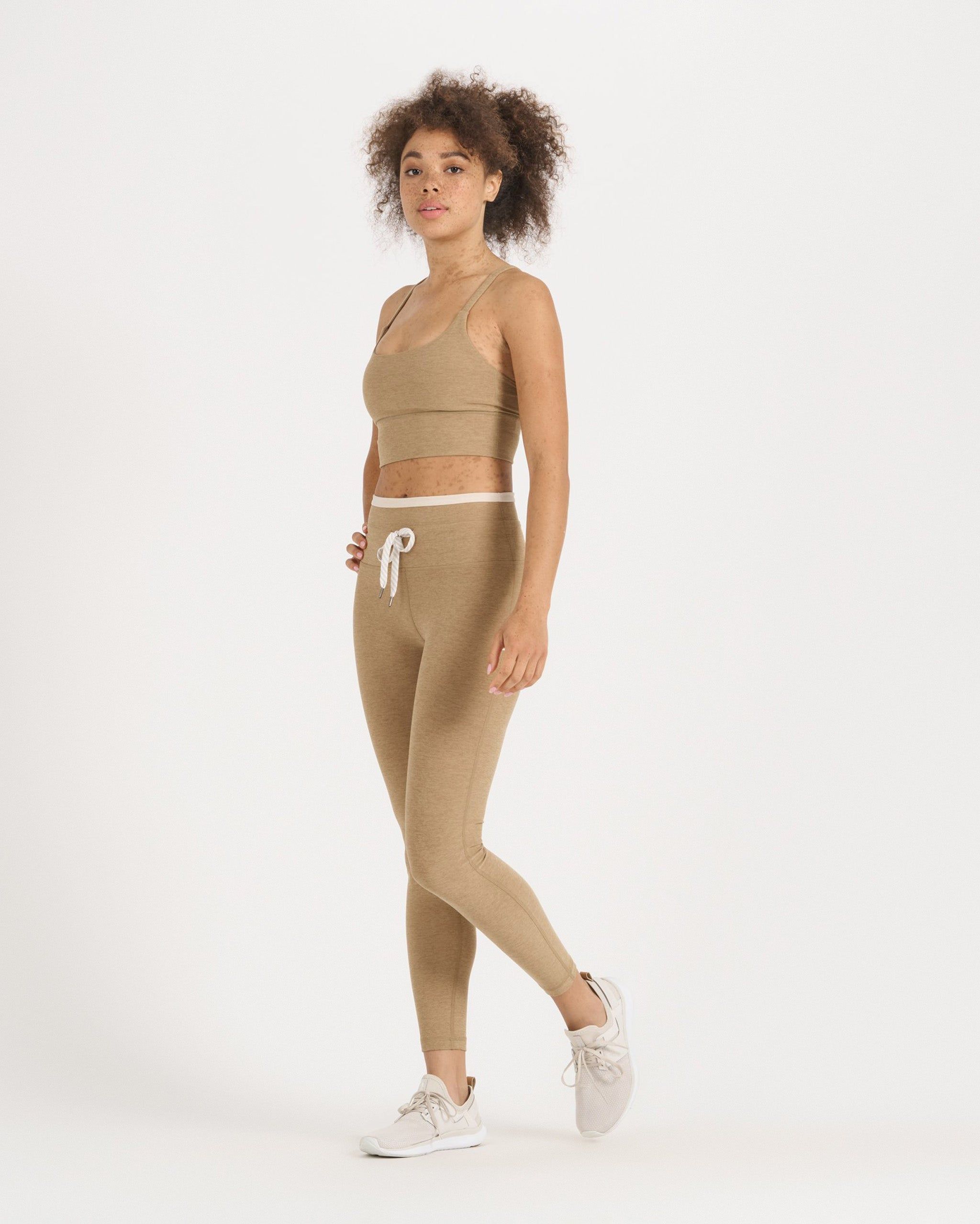Vibe Elevation Legging | Wheat Heather sold by Vuori product image thumbnail 4