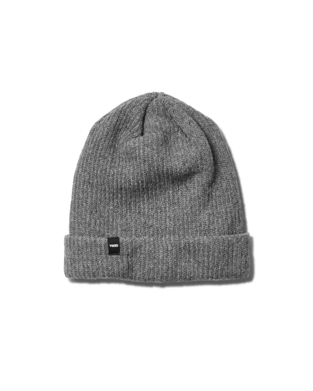 Douglas Beanie | Charcoal Heather sold by Vuori