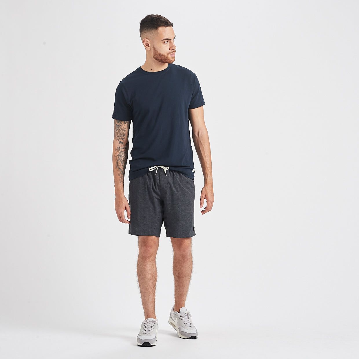 Kore Short | Charcoal Twill Texture sold by Vuori product image thumbnail 4