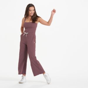 Pose Jumpsuit | Chestnut sold by Vuori