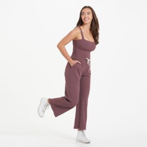 Pose Jumpsuit | Chestnut sold by Vuori