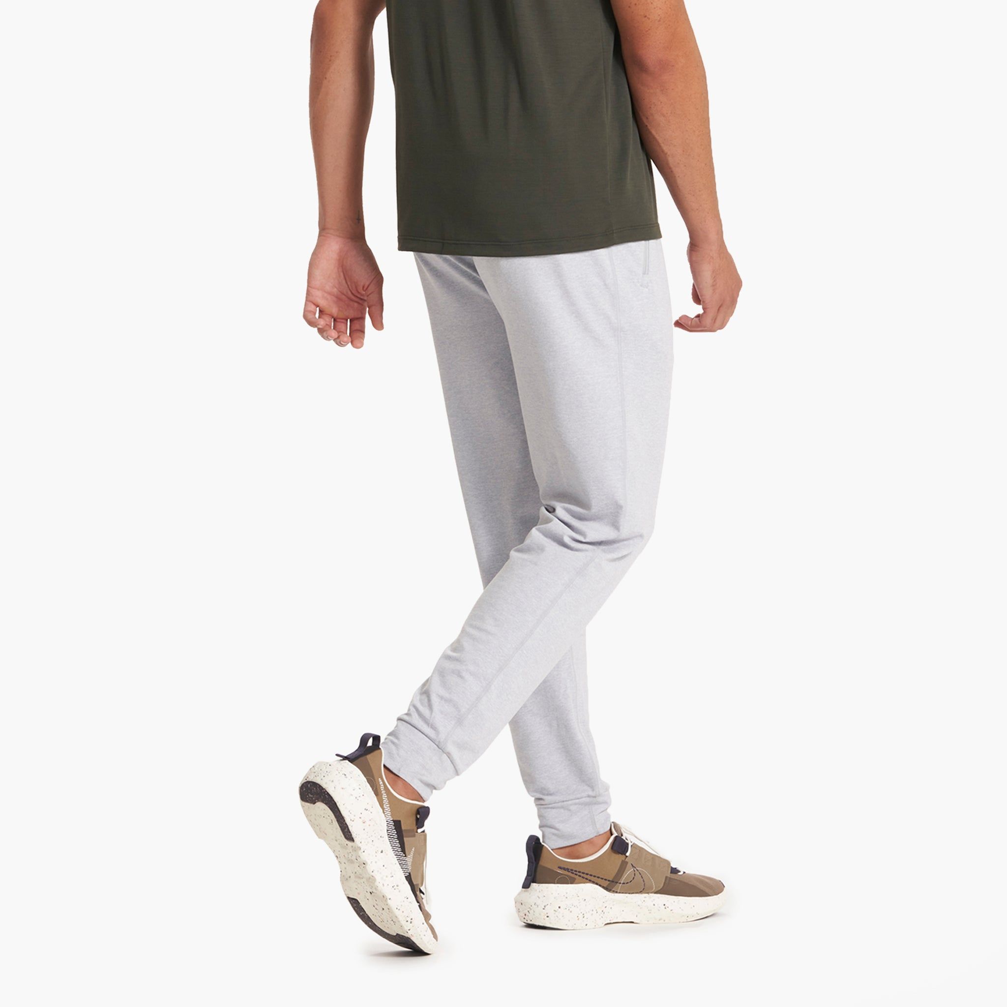 Ponto Performance Jogger | Platinum Heather sold by Vuori product image thumbnail 4