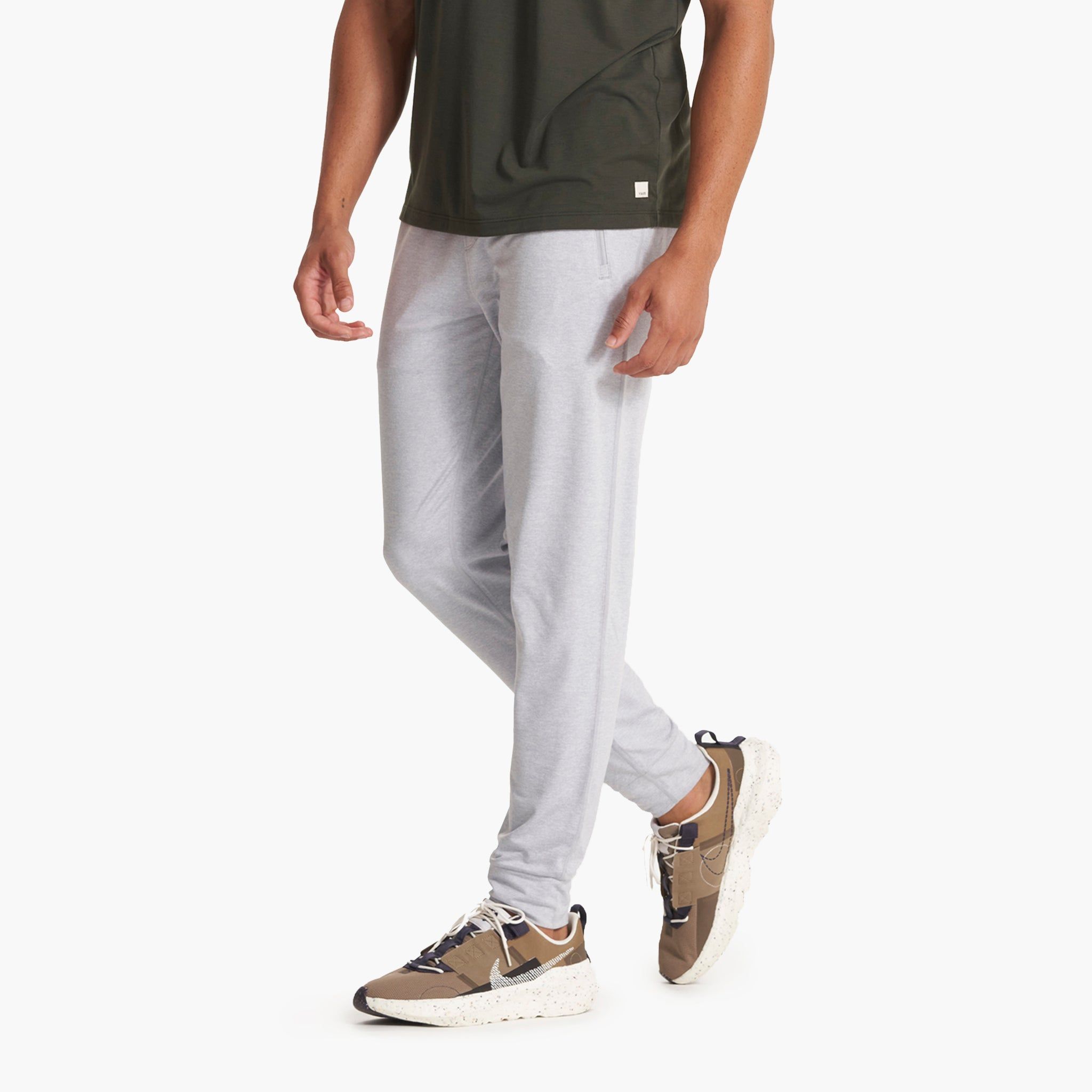 Ponto Performance Jogger | Platinum Heather sold by Vuori product image thumbnail 3