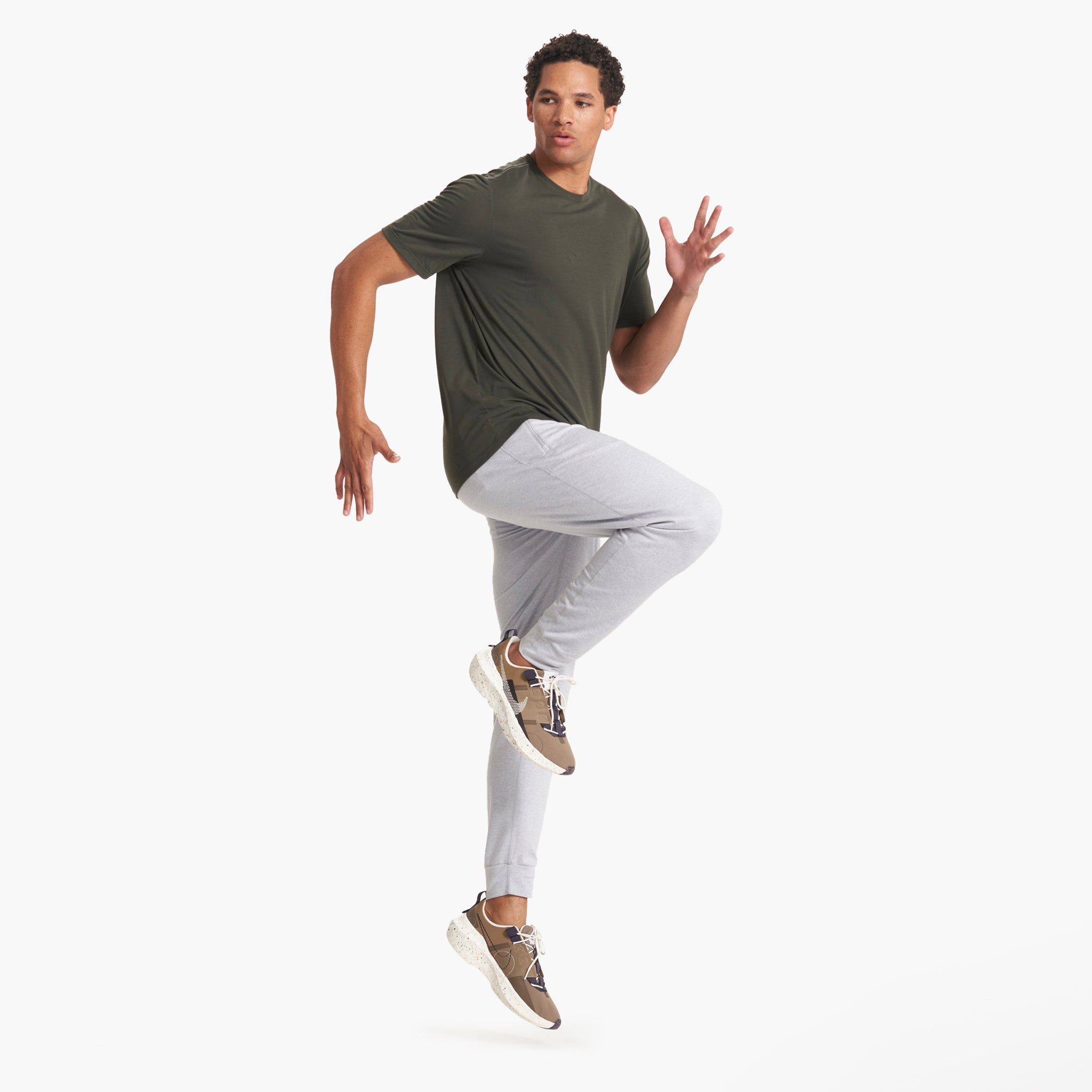 Ponto Performance Jogger | Platinum Heather sold by Vuori product image thumbnail 5