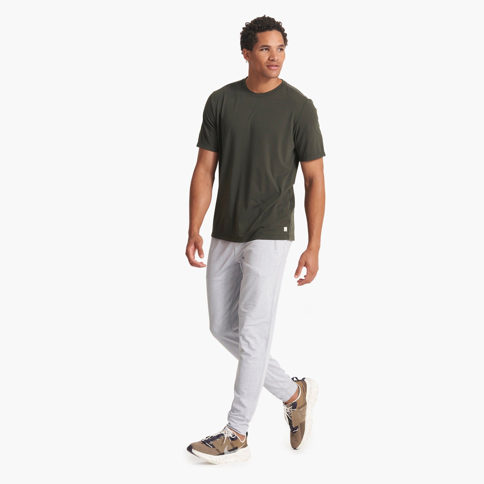 Ponto Performance Jogger | Platinum Heather sold by Vuori product image thumbnail 6
