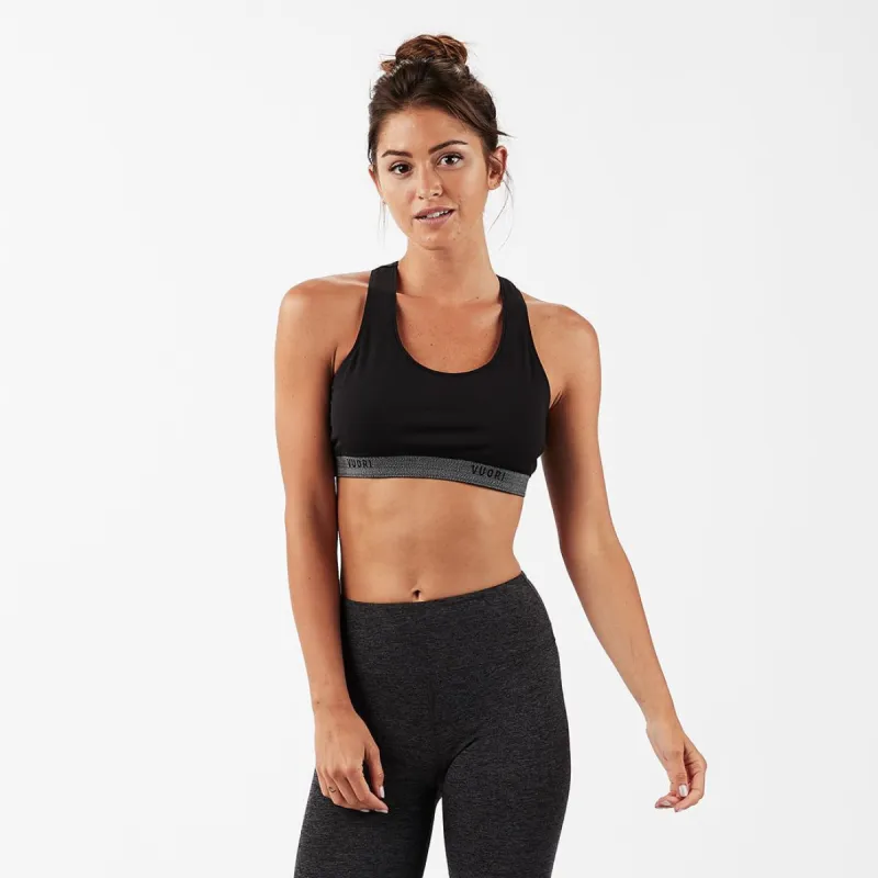 Interval Sports Bra | Black sold by Vuori