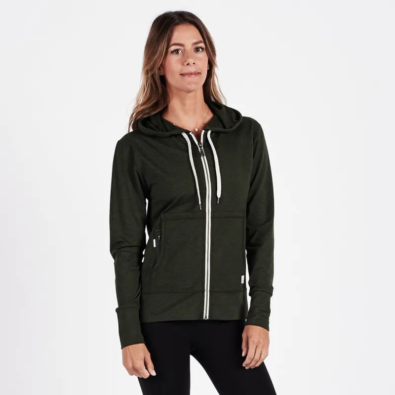 Halo Performance Hoodie | Moss Heather sold by Vuori
