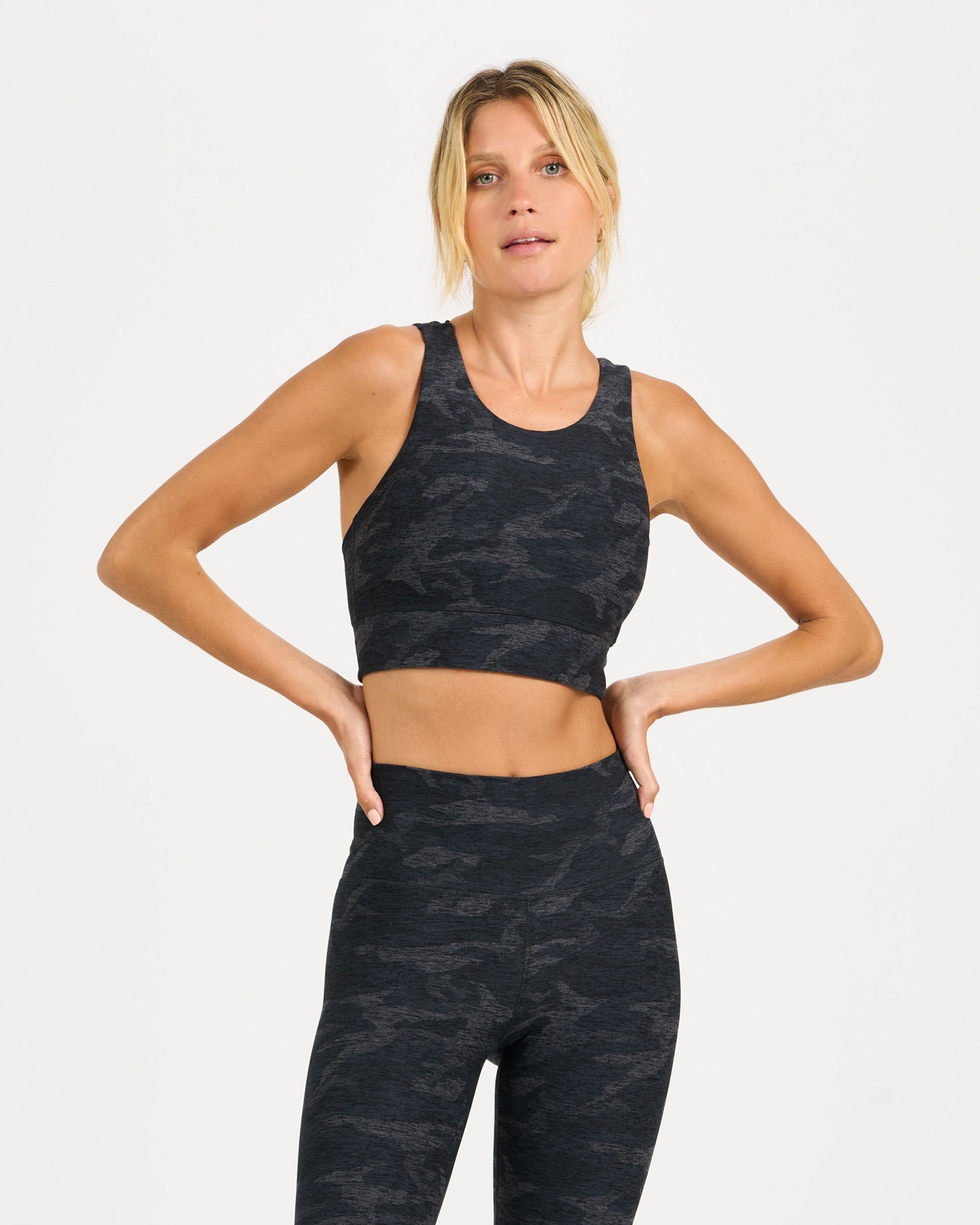 Elevation Bra | Black Camo (V2) sold by Vuori product image thumbnail 2
