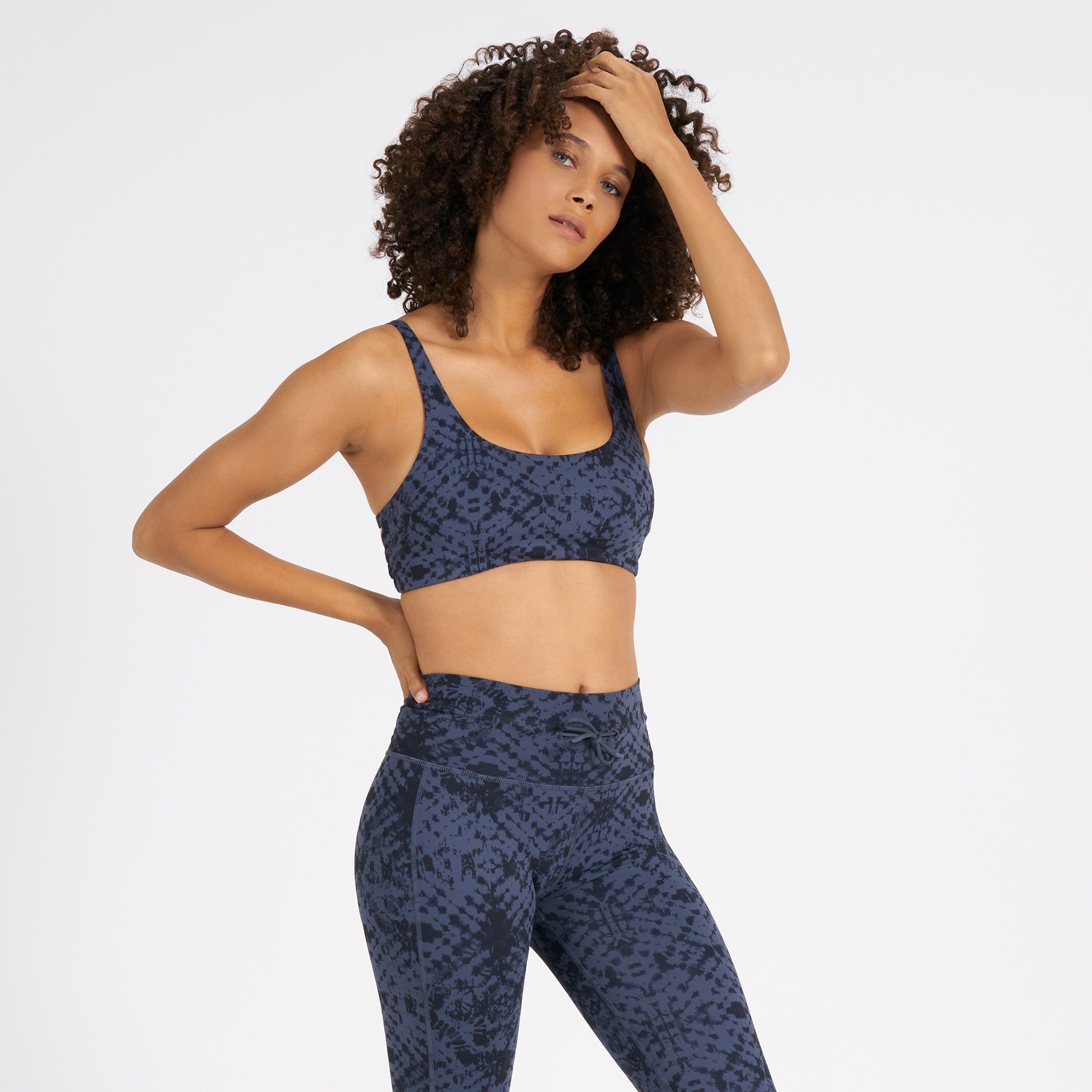 Yosemite Bra | Ocean Shibori sold by Vuori product image thumbnail 2