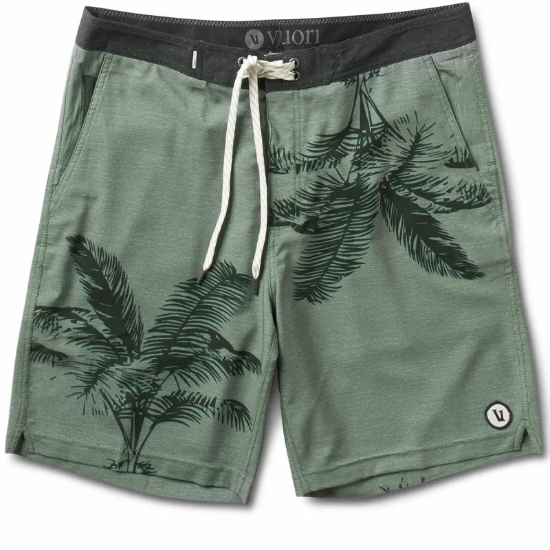 Equator Boardshort | Army Palm Frond sold by Vuori