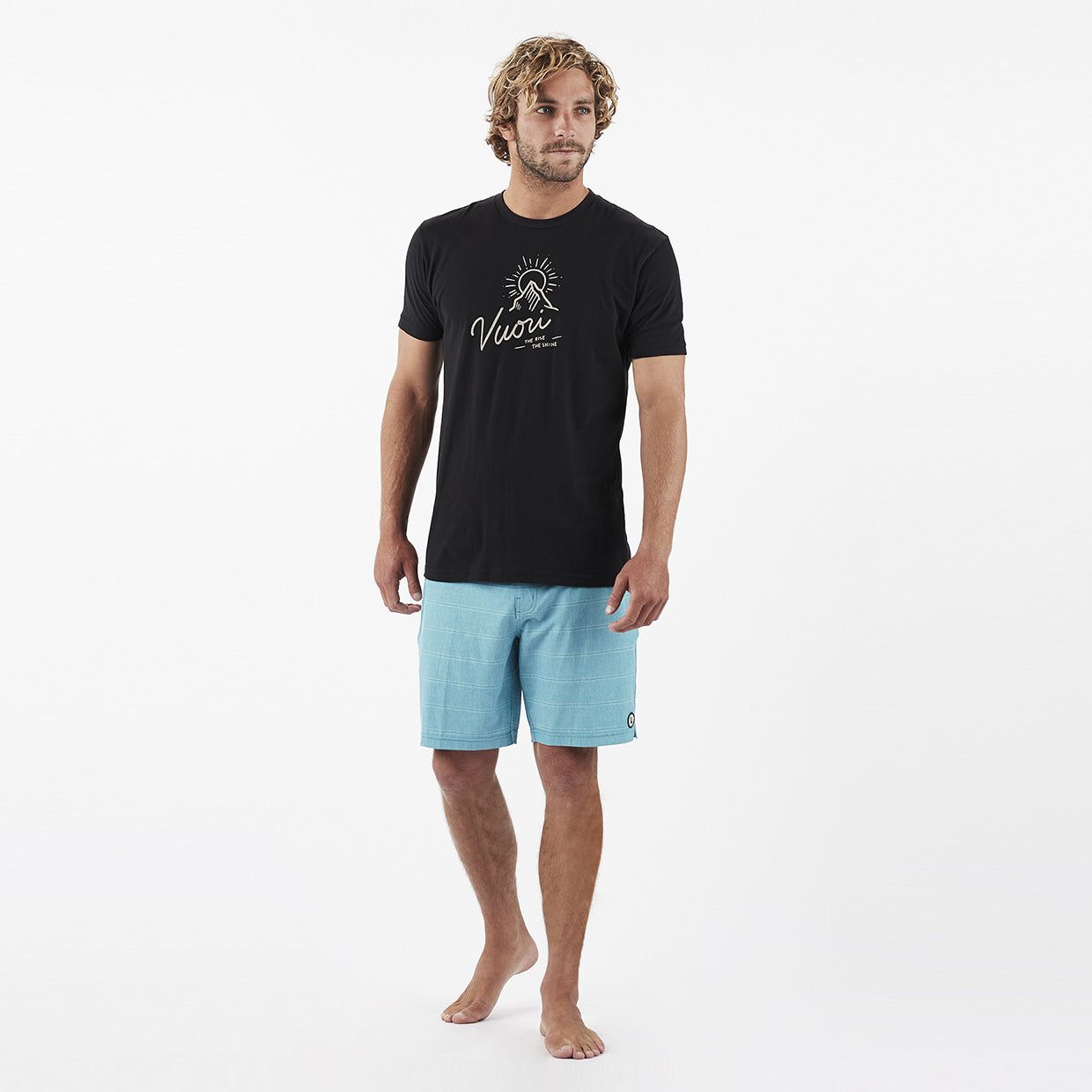 Equator Boardshort | Engineered Tahiti Stripe sold by Vuori product image thumbnail 4