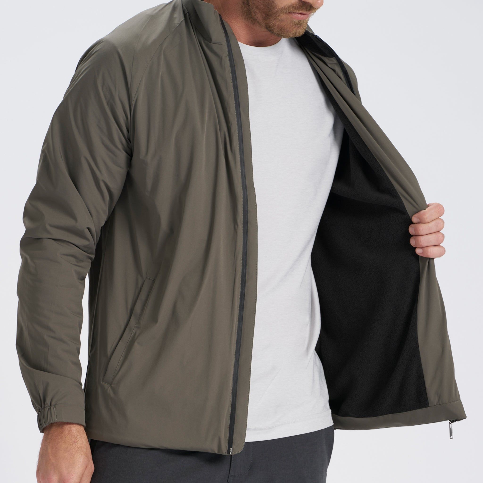 Soco Zip Up | Oregano sold by Vuori product image thumbnail 5