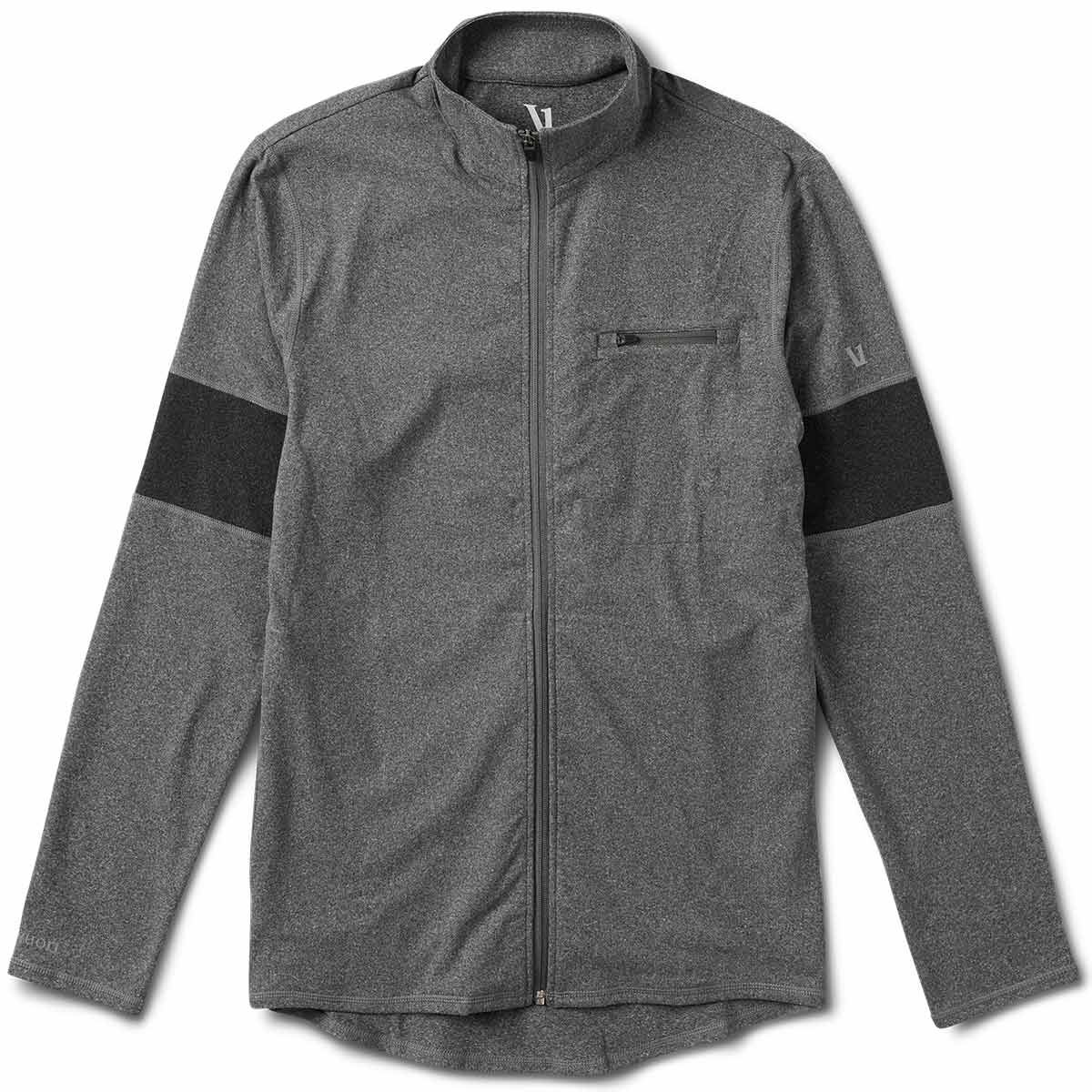 Terra Stretch Zip Up | Heather Grey sold by Vuori