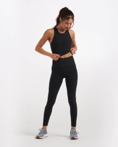 Clean Elevation Legging-Long | Black Heather sold by Vuori