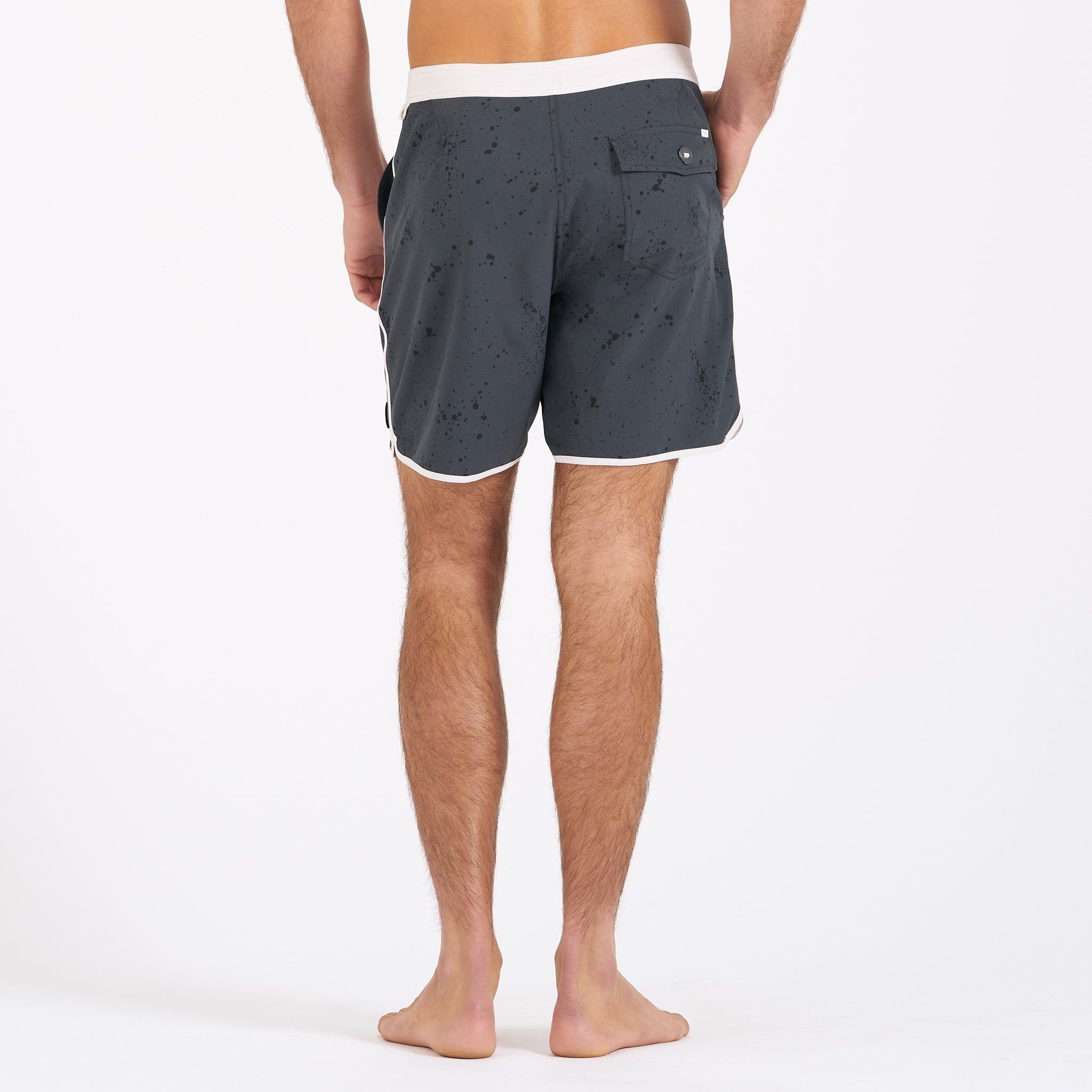 Cruise Boardshort | Charcoal Splatter sold by Vuori product image thumbnail 4