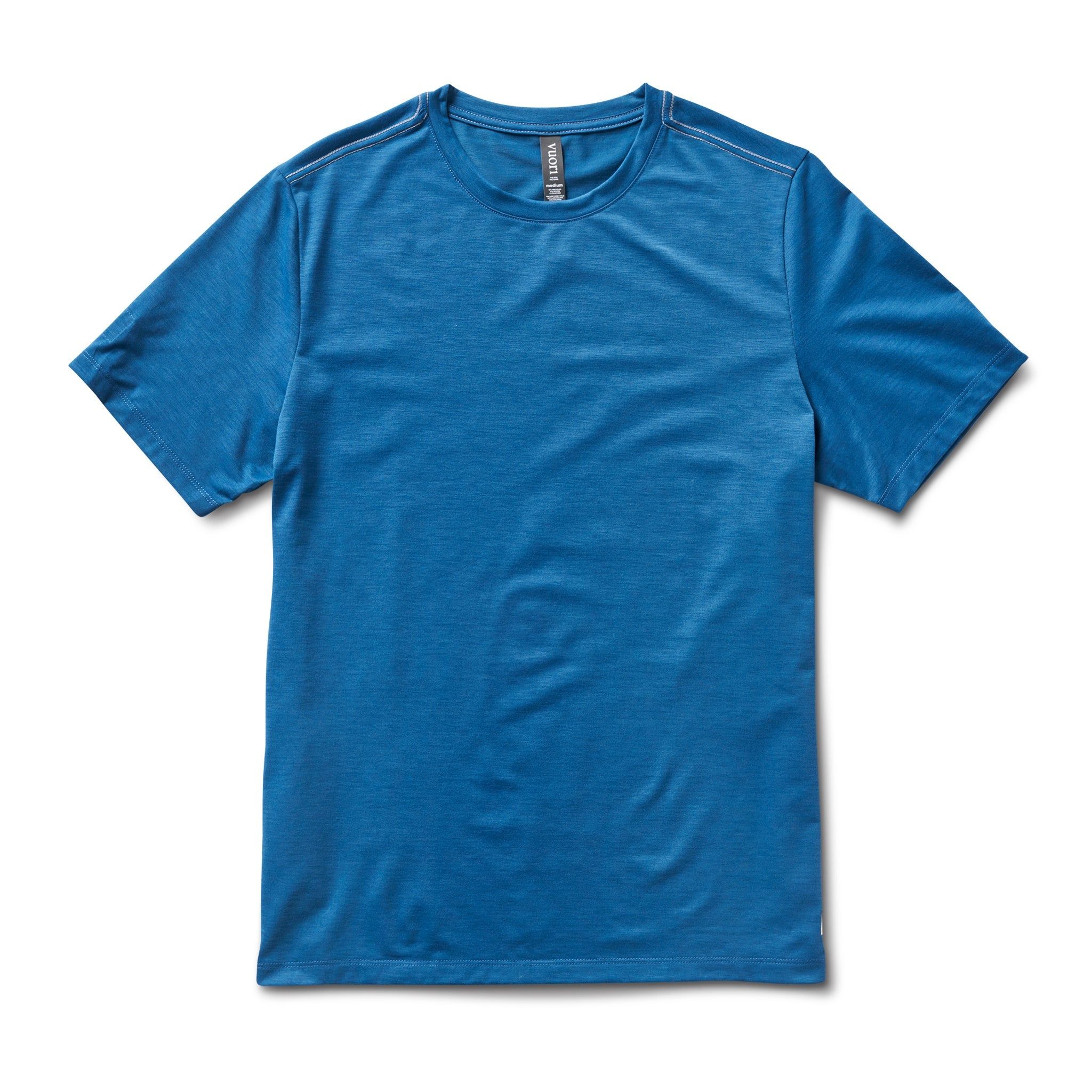 Current Tech Tee | Pool Blue sold by Vuori