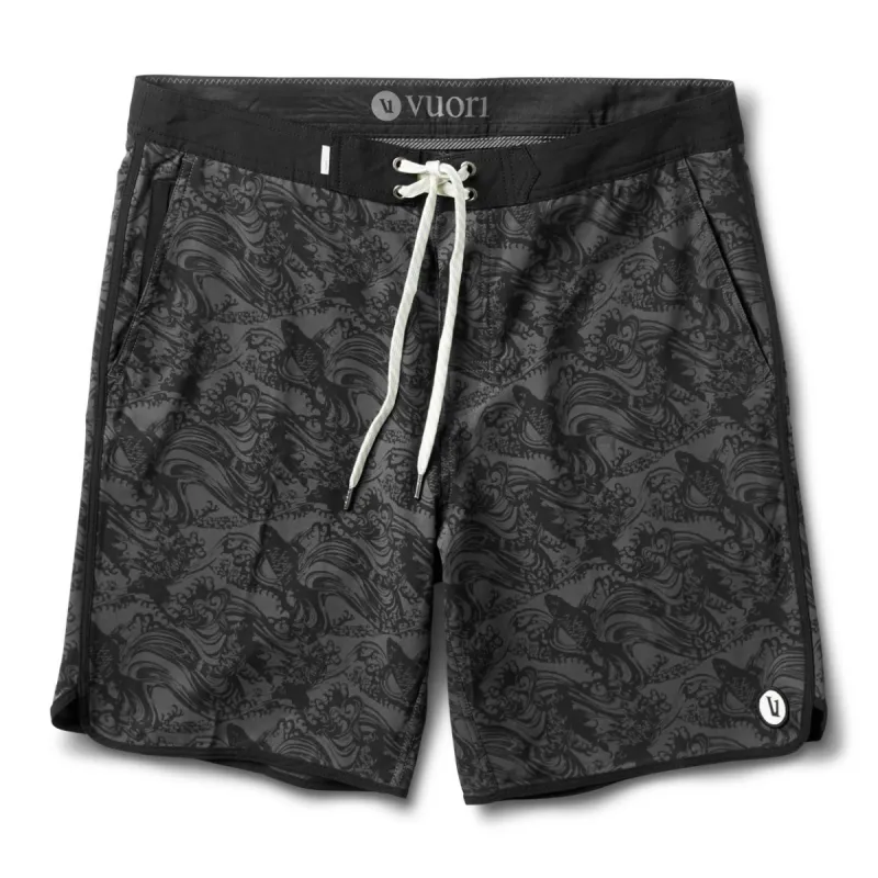 Cruise Boardshort | Black Koi Print sold by Vuori