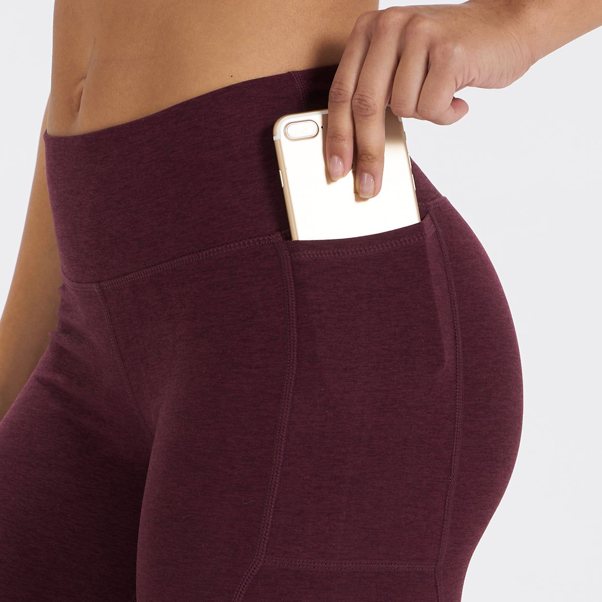 Elevation Performance Legging | Cerise Heather sold by Vuori product image thumbnail 5