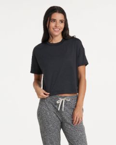 Energy Tee | Black Heather sold by Vuori