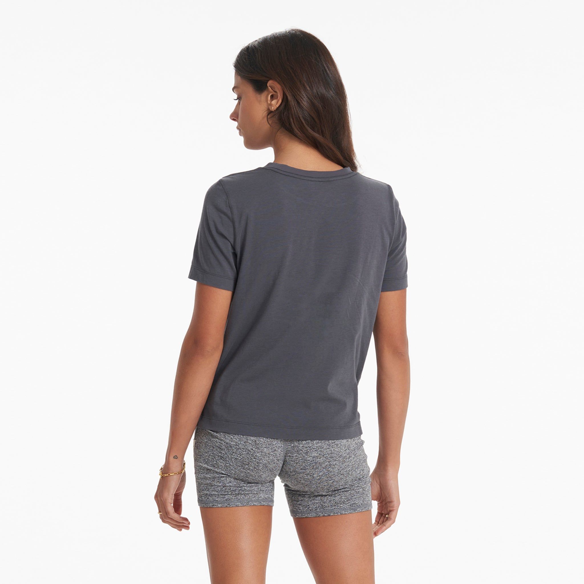 Coast Tee | Charcoal sold by Vuori product image thumbnail 3