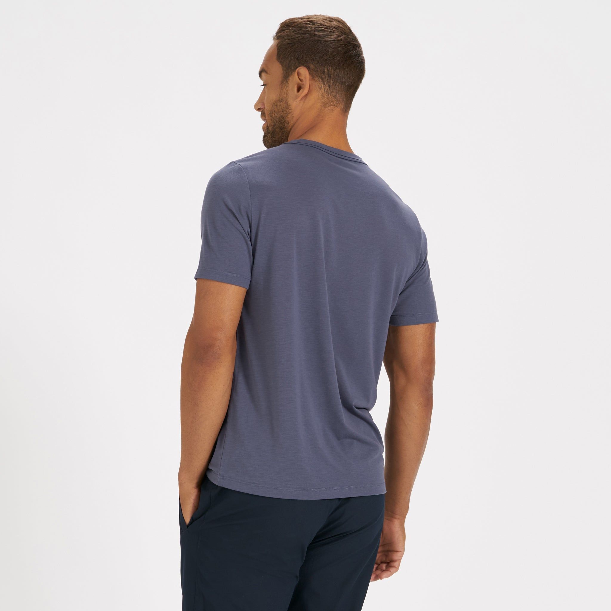 Current Tech Tee | Azure sold by Vuori product image thumbnail 3