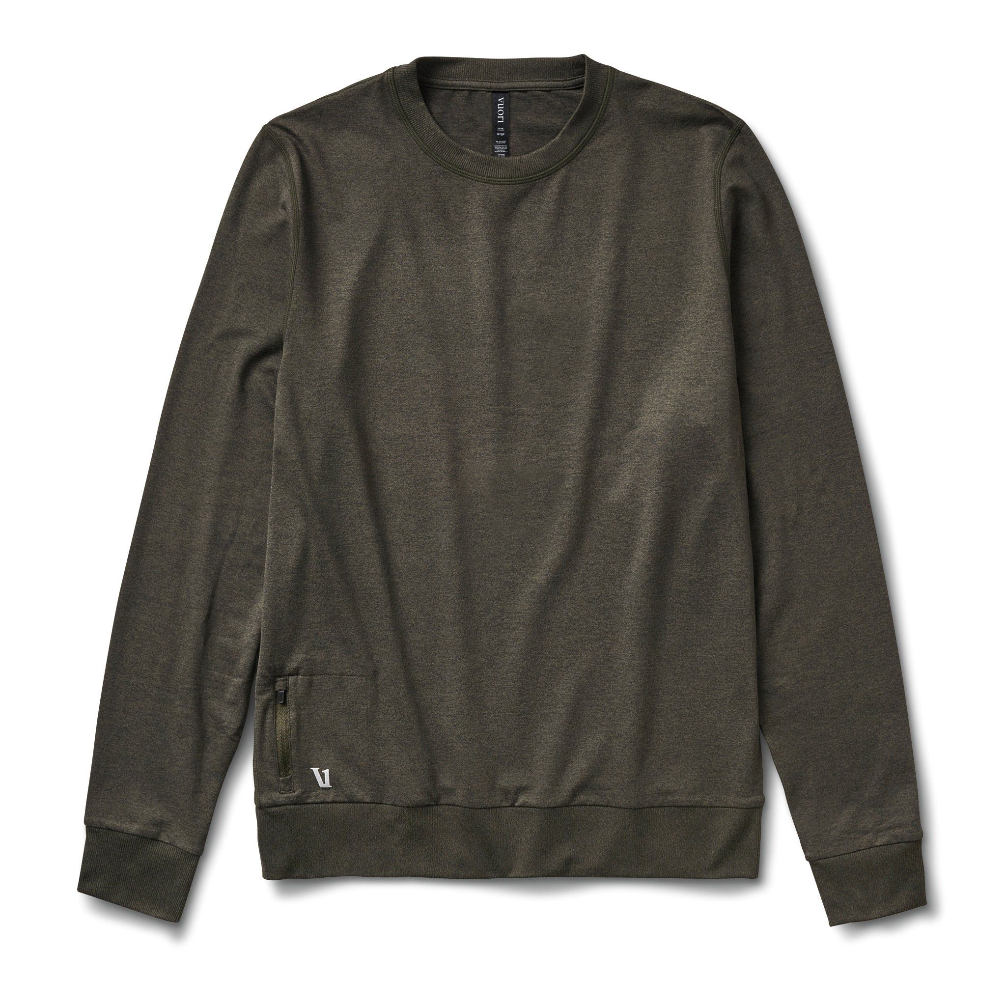 Ponto Performance Crew | Oregano Heather sold by Vuori