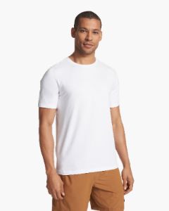 Strato Tech Tee | White sold by Vuori