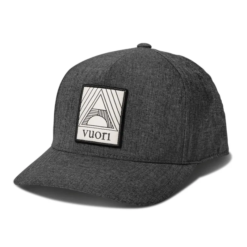 Geometric Hat | Black Heather sold by Vuori