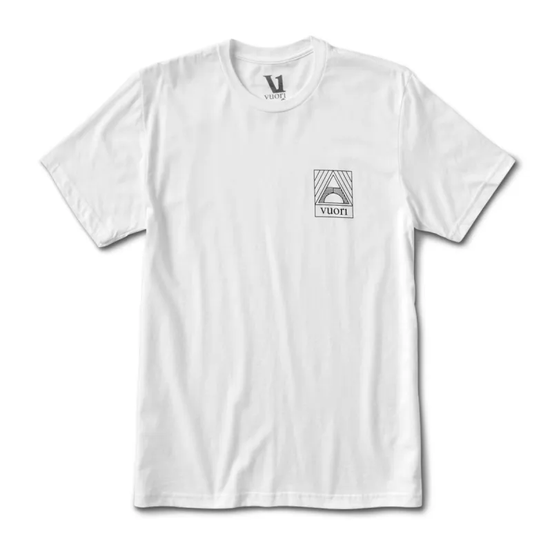 Geometric Pocket Tee | White sold by Vuori