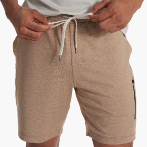 Sunday Performance Short | Camel Heather sold by Vuori