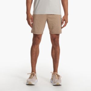 Sunday Performance Short | Camel Heather sold by Vuori