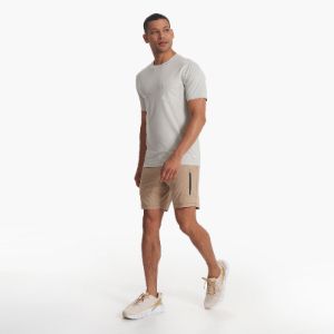 Sunday Performance Short | Camel Heather sold by Vuori