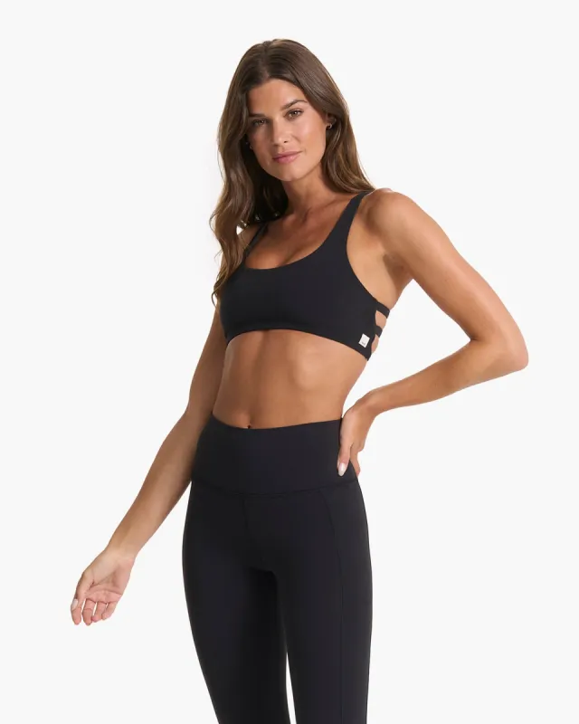Yosemite Bra | Black sold by Vuori