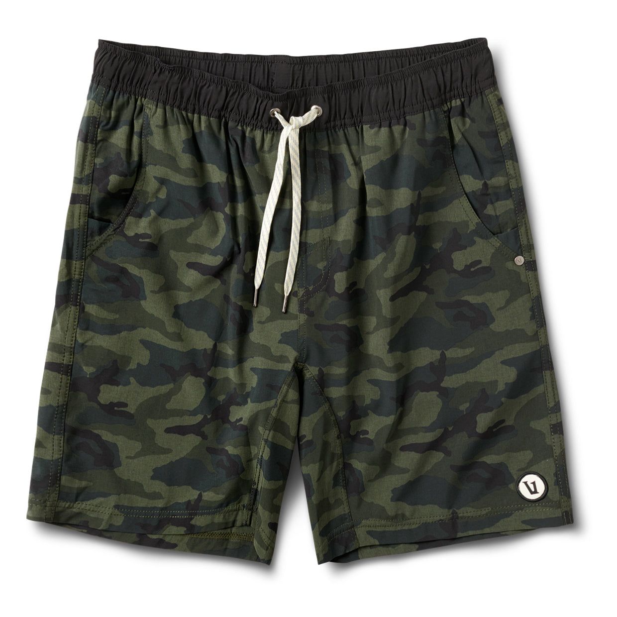 Kore Short | Olive Camo sold by Vuori