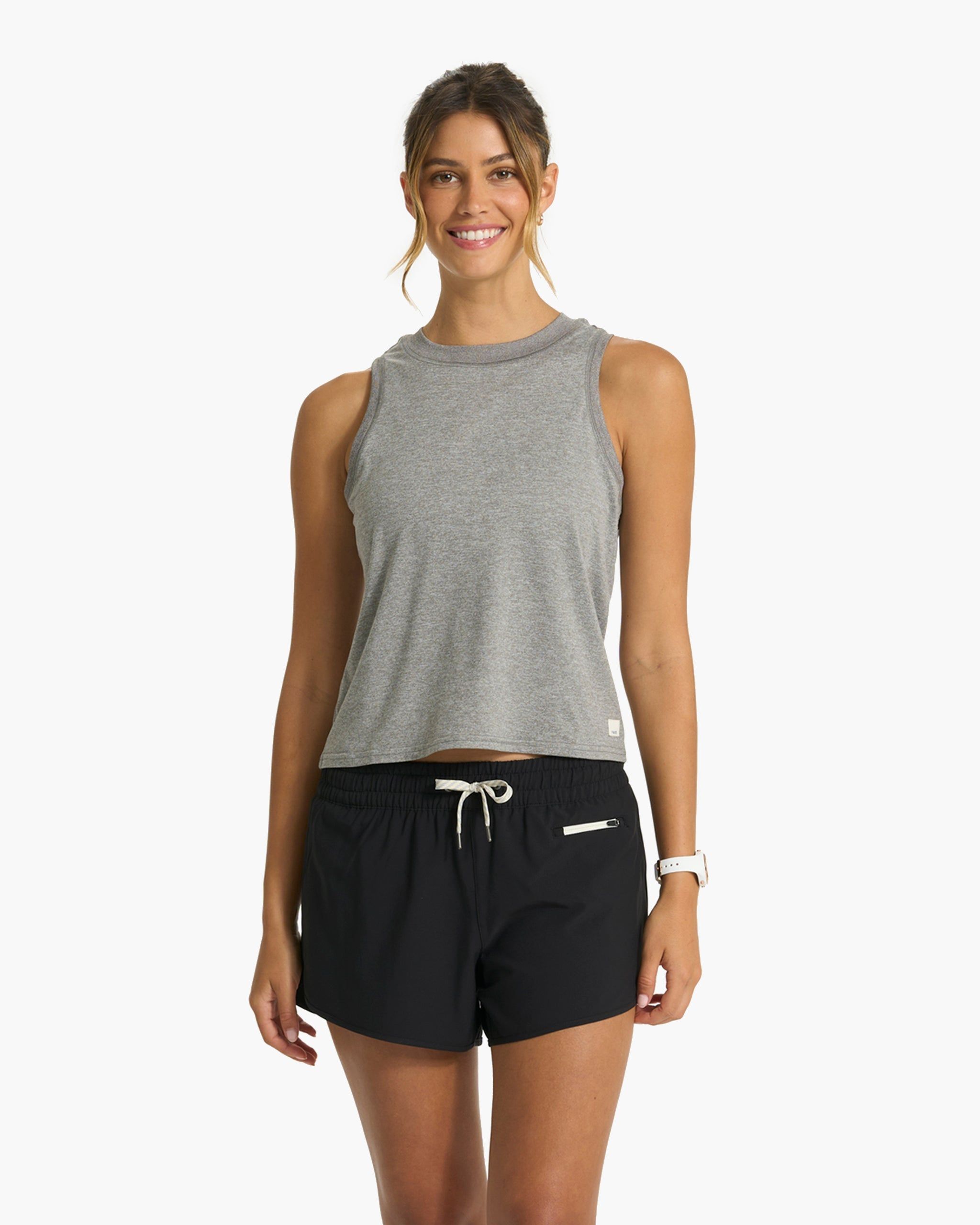 Energy Top | Heather Grey sold by Vuori product image thumbnail 2