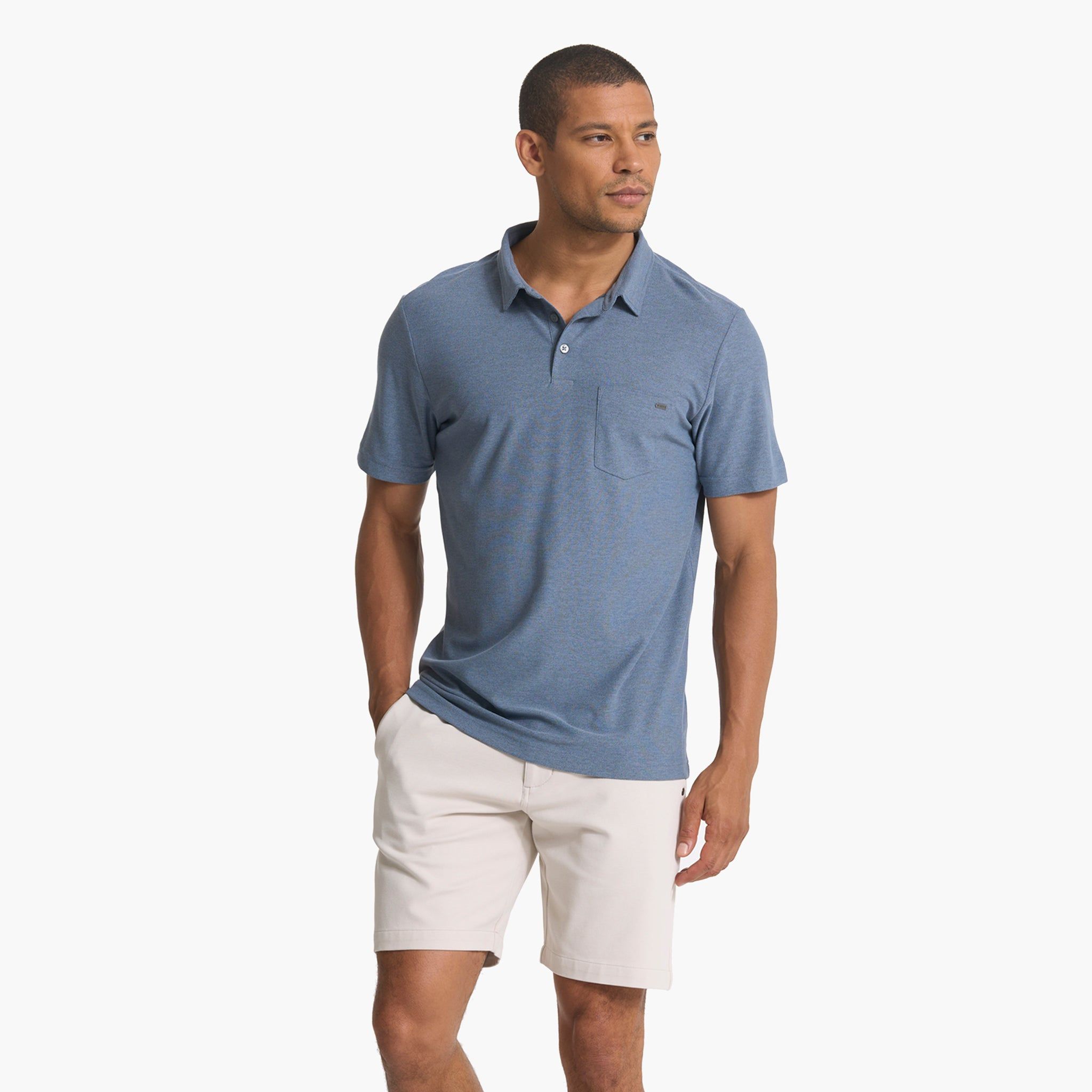 Ace Polo | Light Azure sold by Vuori product image thumbnail 2