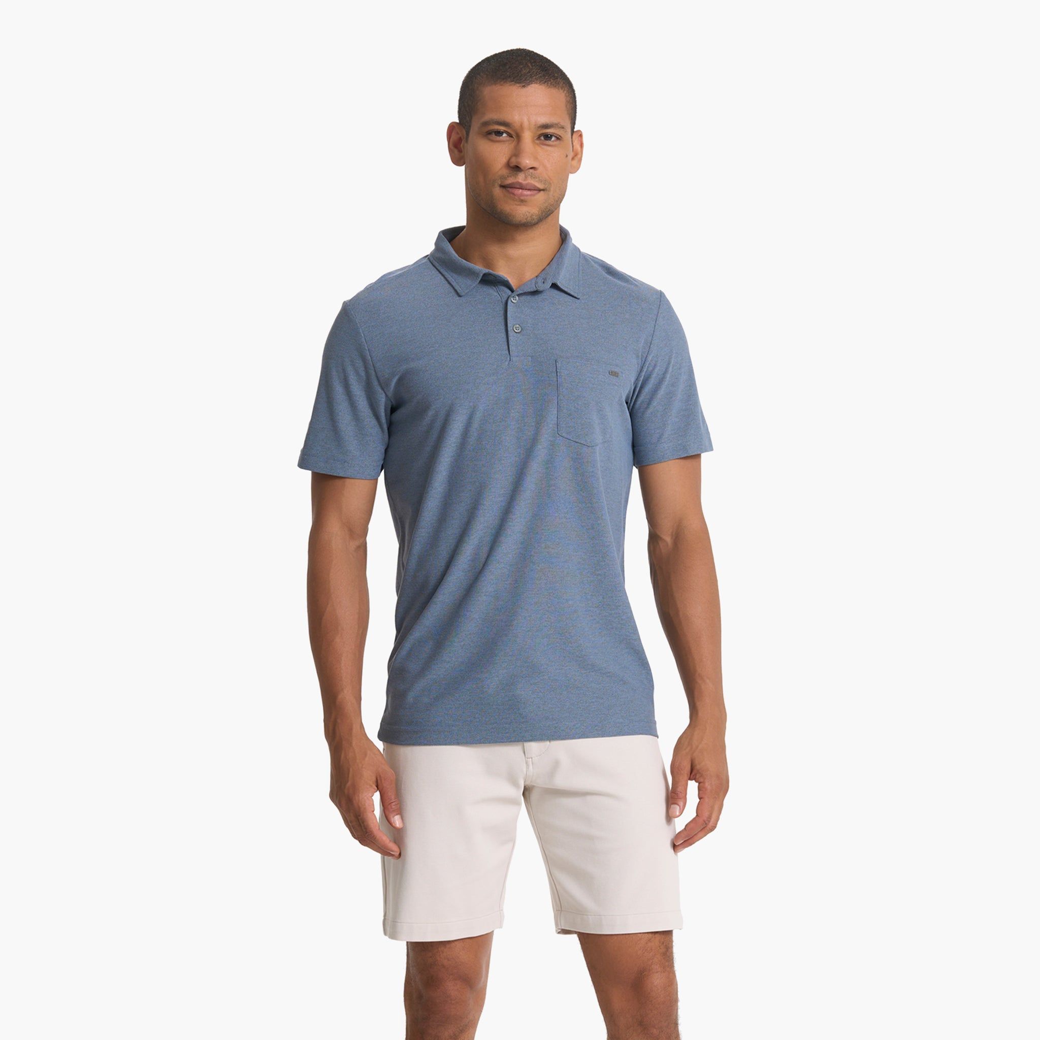 Ace Polo | Light Azure sold by Vuori product image thumbnail 3